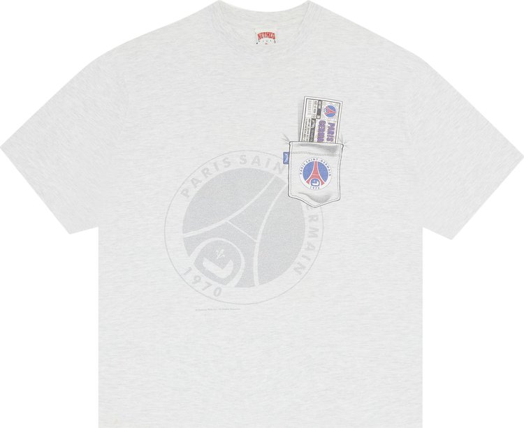 Vintage Paris Saint-Germain Home Stadium T-Shirt 'Grey'