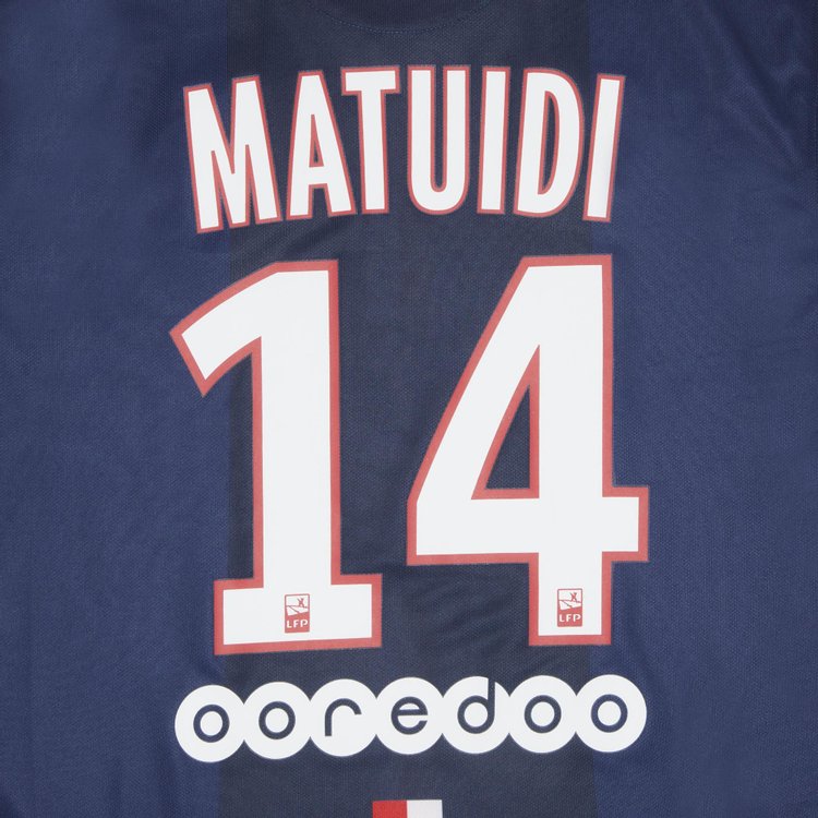 Pre Owned Paris Saint Germain Matuidi 14 Home Jersey Navy