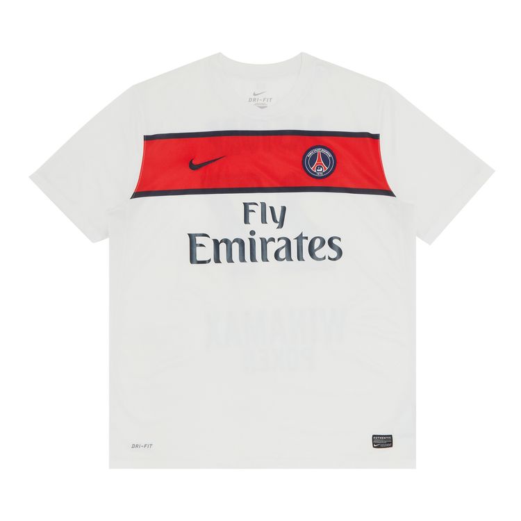 Pre Owned Paris Saint Germain Pastore 27 Away Jersey White