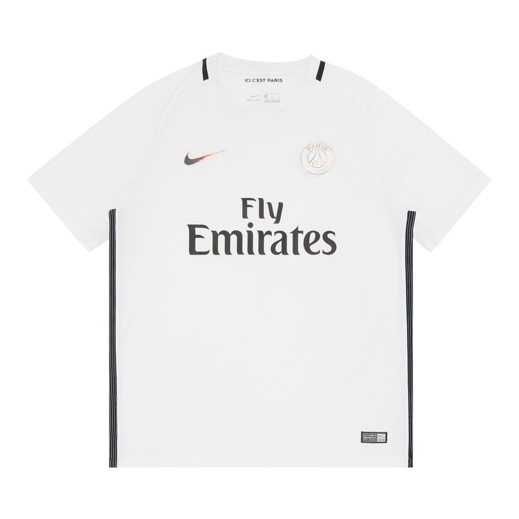 Pre Owned Paris Saint Germain Third Jersey White