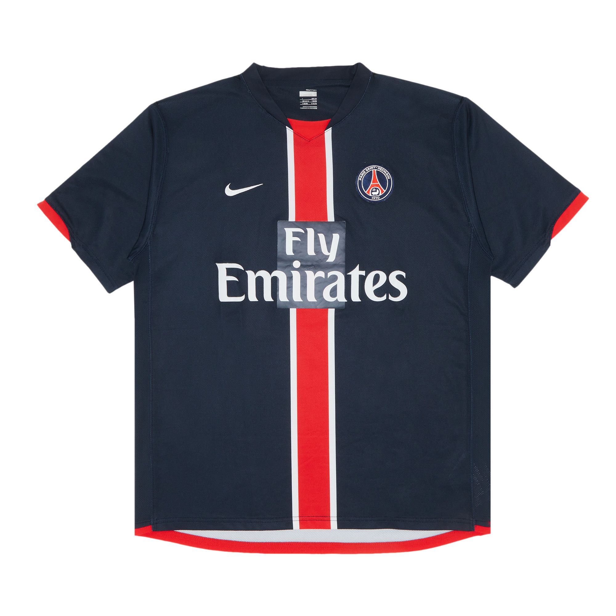 Maillot Vintage PSG Domicile 2008-2009 - Nike - Flocage Hoarau N°9 - Taille XL