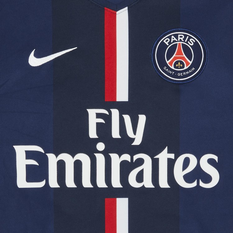 Pre Owned Paris Saint Germain Ibrahimovic 10 Home Jersey Navy