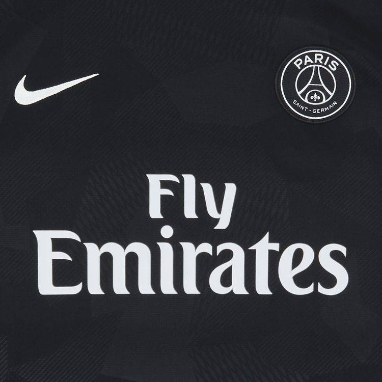 Pre Owned Paris Saint Germain Mbappe 29 Third Jersey Black