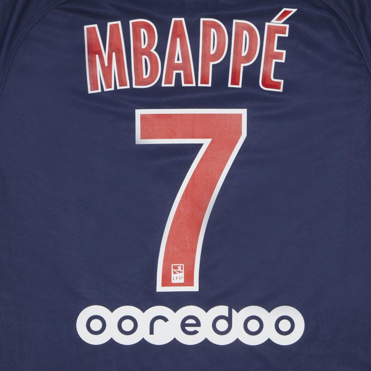 Paris Saint Germain Mbappe 7 Home Jersey Navy