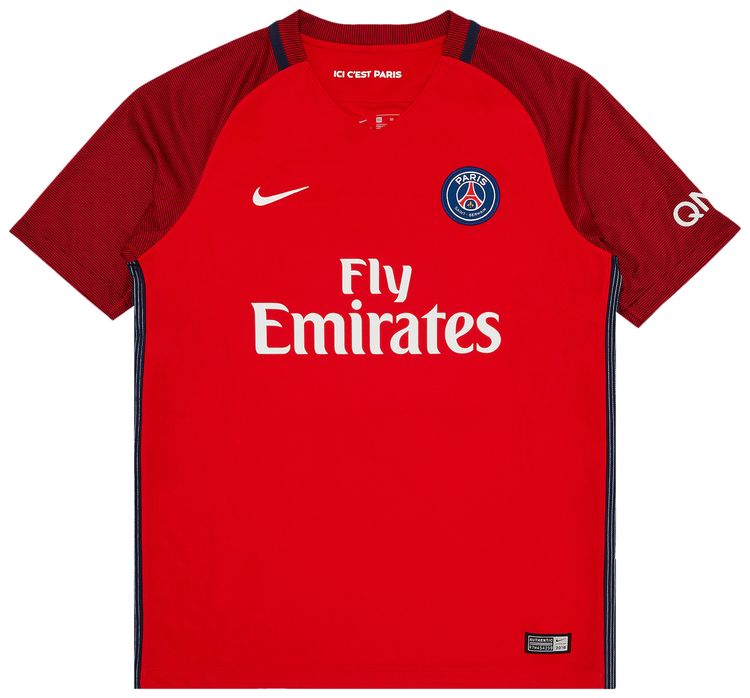 Paris Saint Germain Kids Away Jersey Red