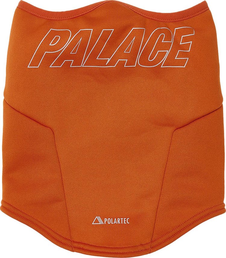 Palace Polartec Powerstretch Face Warmer Orange