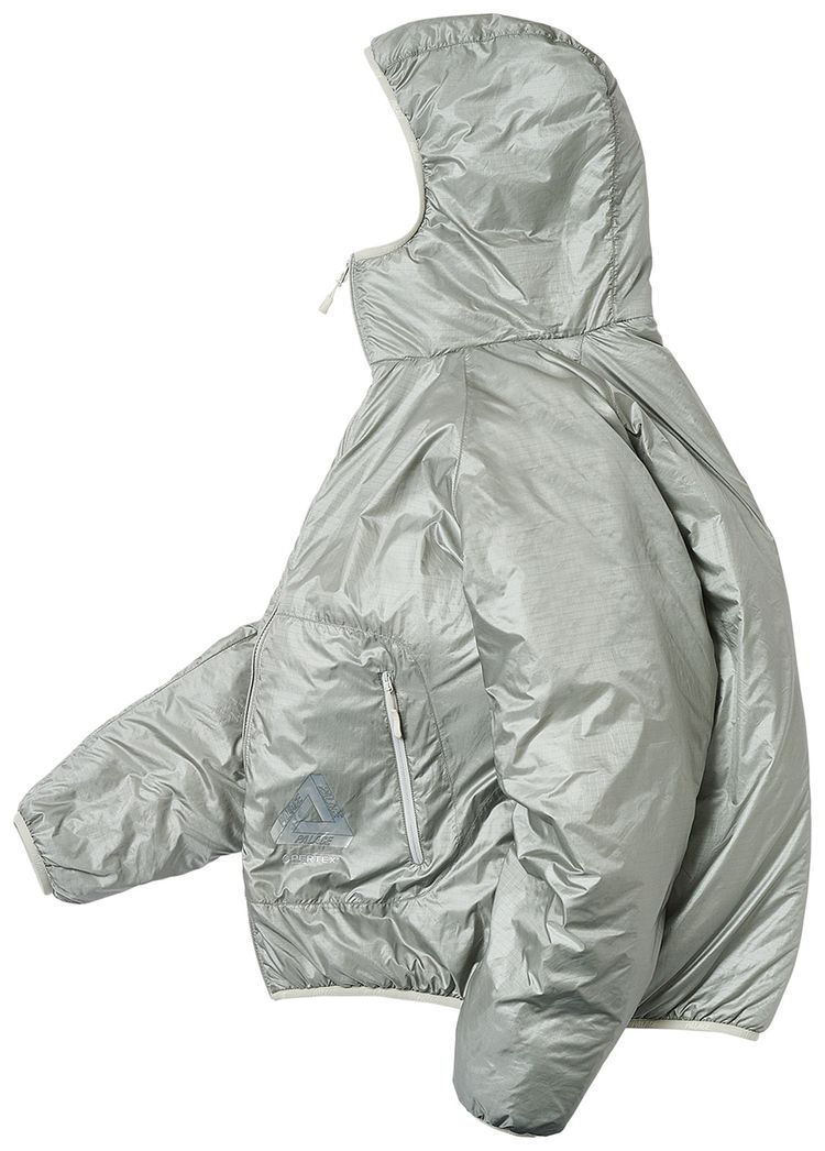 Palace Pertex Quilted Jacket Grey