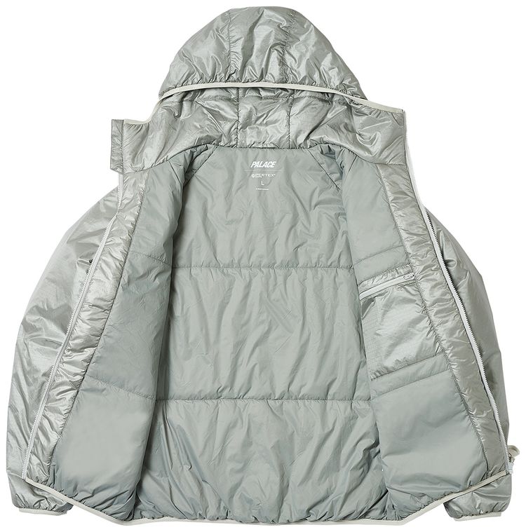 Palace Pertex Quilted Jacket Grey