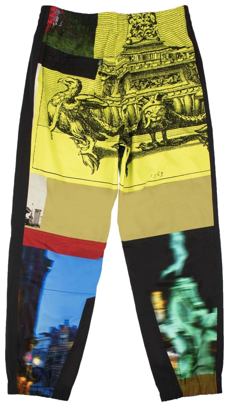 Dries Van Noten Peatt Relax Fit Pants Multicolor
