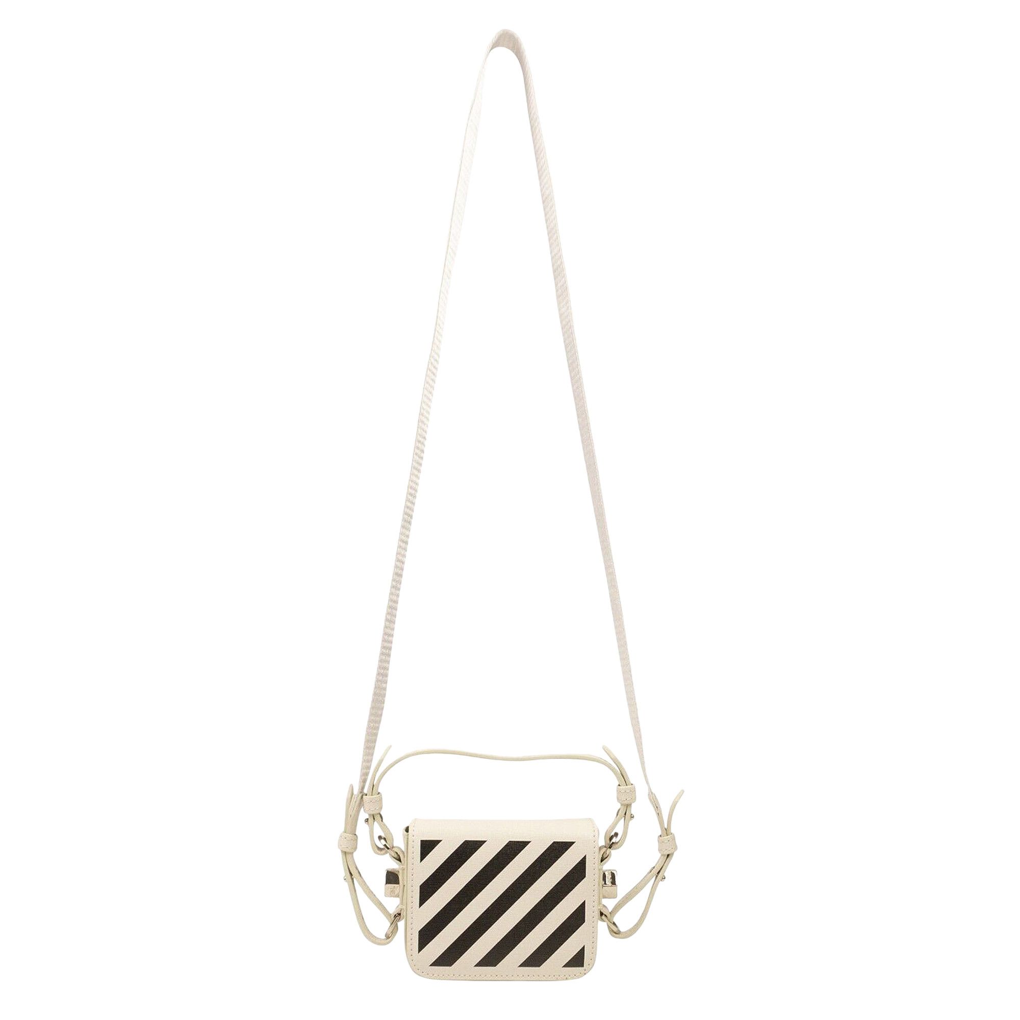 Off white diag baby flap bag clearance