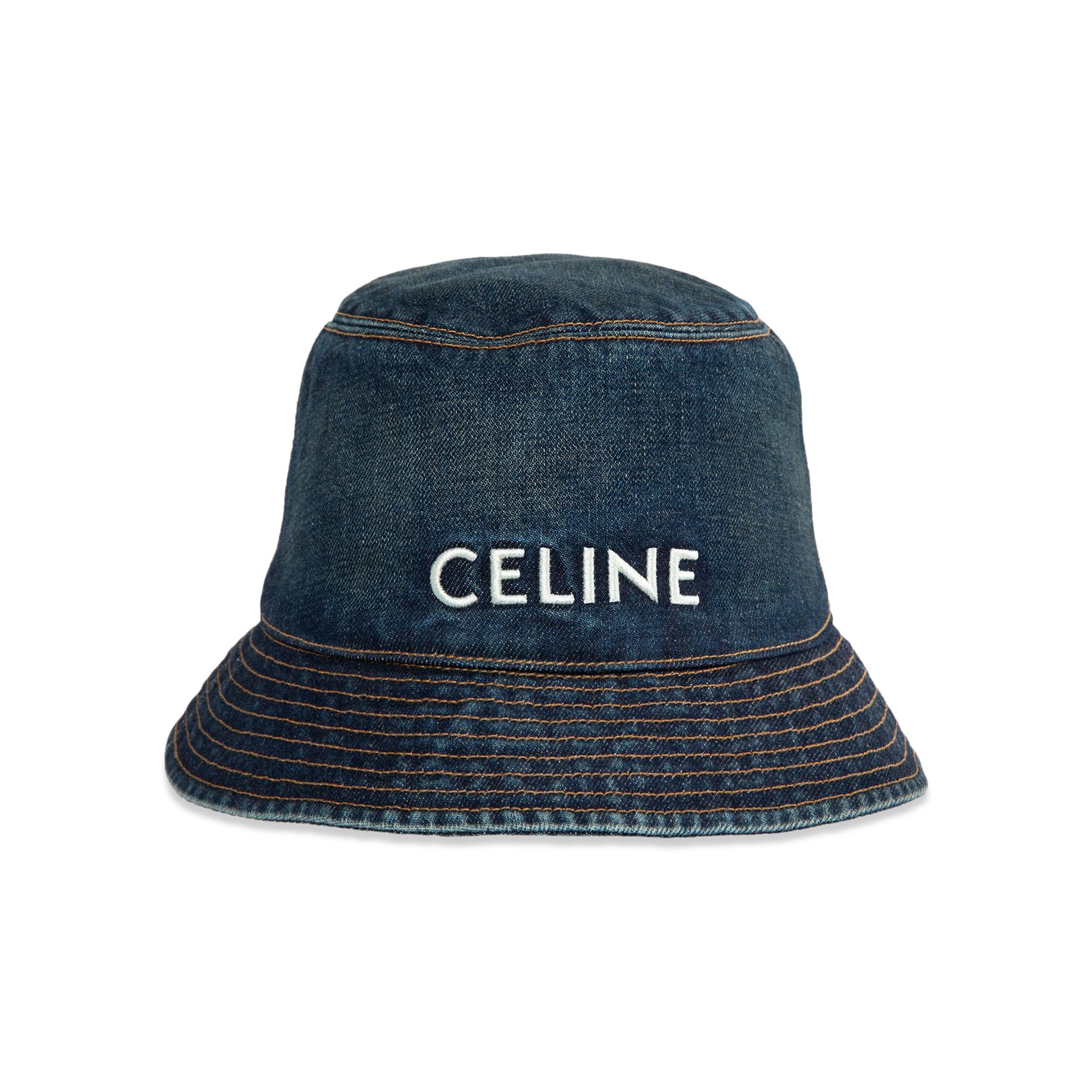 Buy CELINE Bob Brode Bucket Hat 'Trial Wash' - 2AU08815V 08TI | GOAT