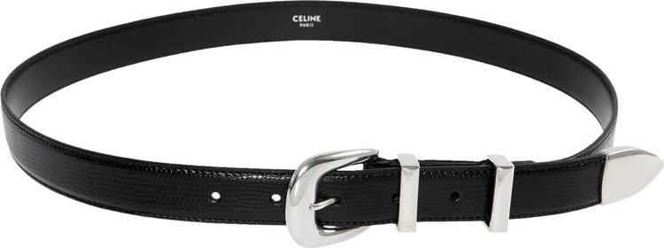 CELINE Medium 25mm Belt 'Black'
