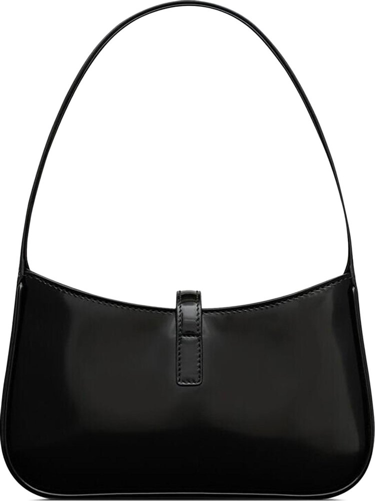 Saint Laurent Mini Le 5 A 7 Hobo Bag Black