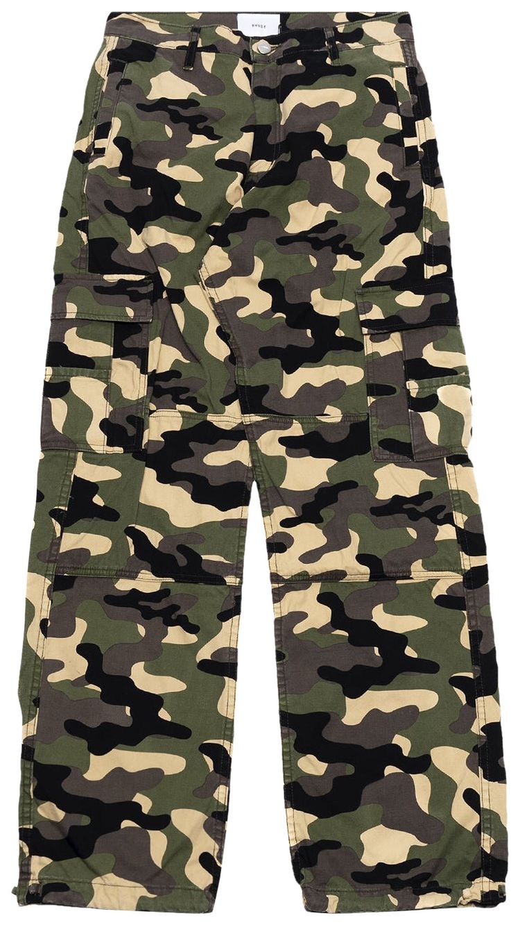 Rhude Camo Linares Cargo Pant Multicolor