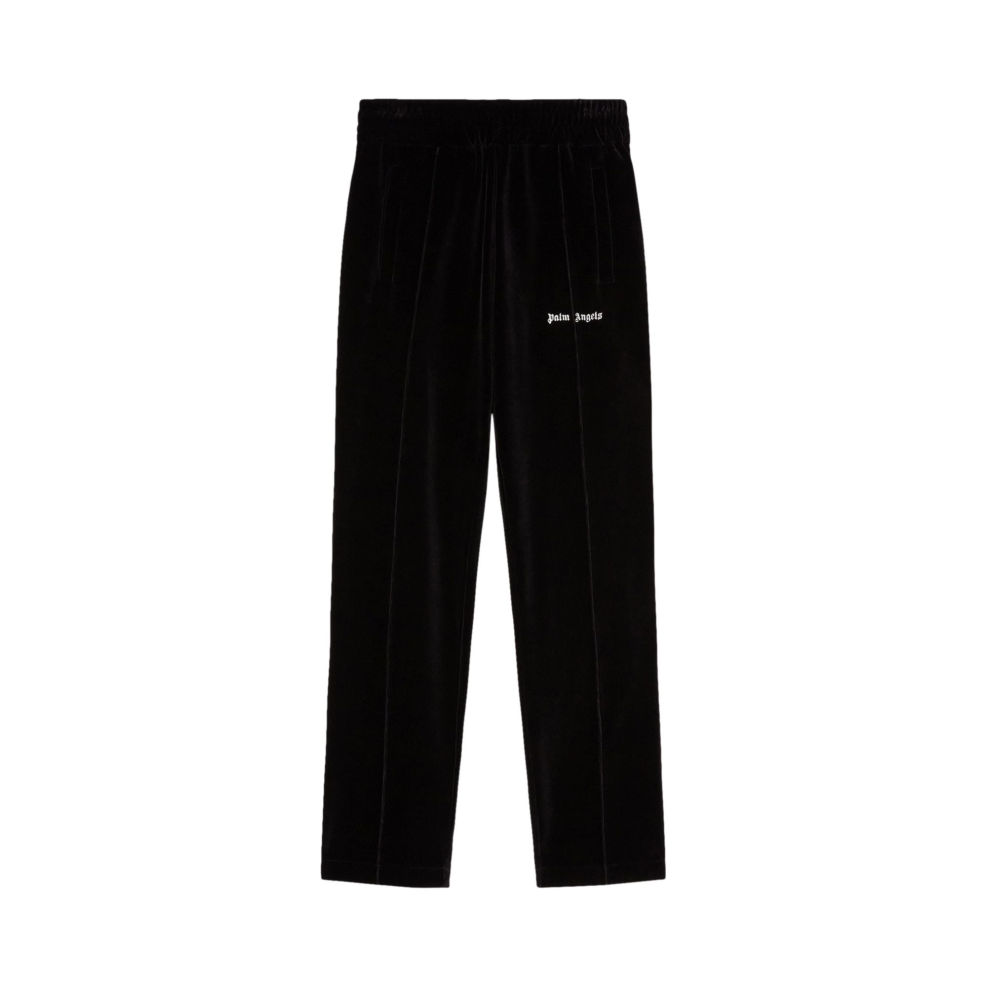 Palm angels velvet track pants outlet