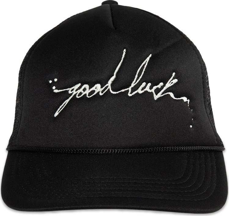 Mr. Saturday Good Luck Drip Trucker Hat 'Black'
