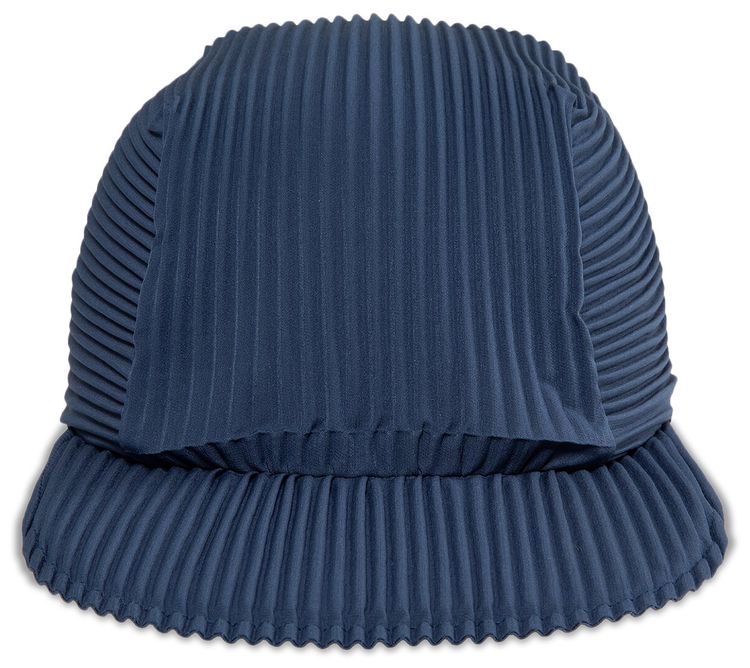 Issey Miyake Pleats Cap Blue