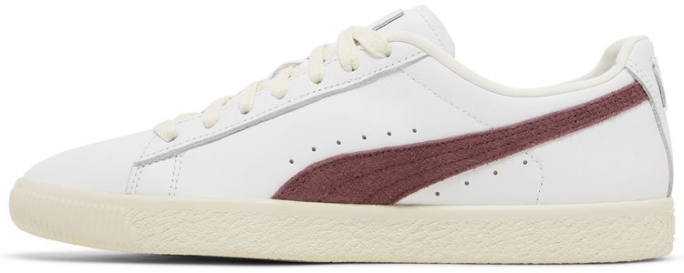 Puma Clyde Base White Wood Violet
