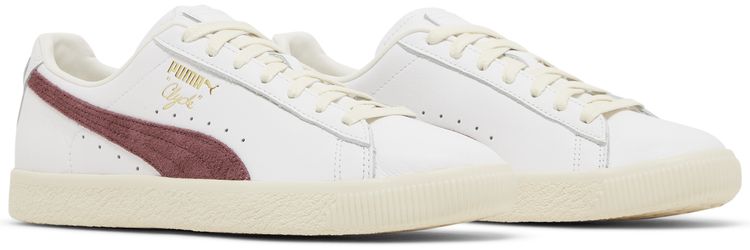 Puma Clyde Base White Wood Violet