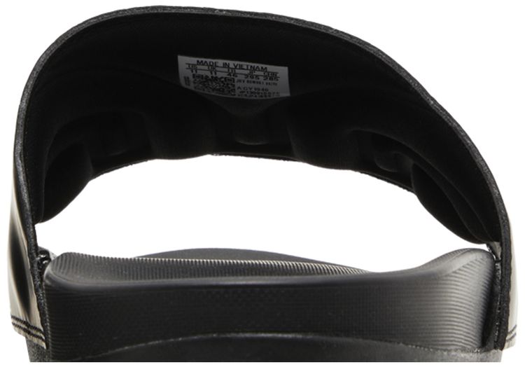 Adidas Adilette Comfort Slide Black Gold Metallic