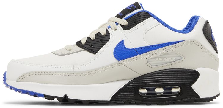 Nike Air Max 90 Leather GS Summit White Racer Blue