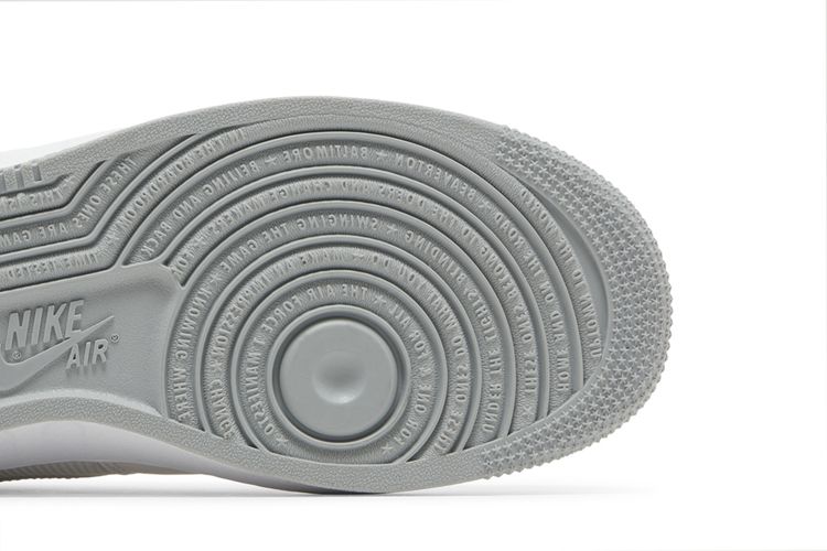 Nike Air Force 1 Unity GS White Silver