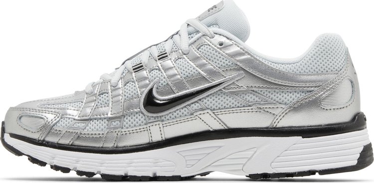 Wmns P 6000 Metallic Silver