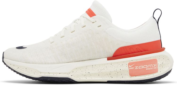 Nike ZoomX Invincible Run Flyknit 3 White Bright Crimson