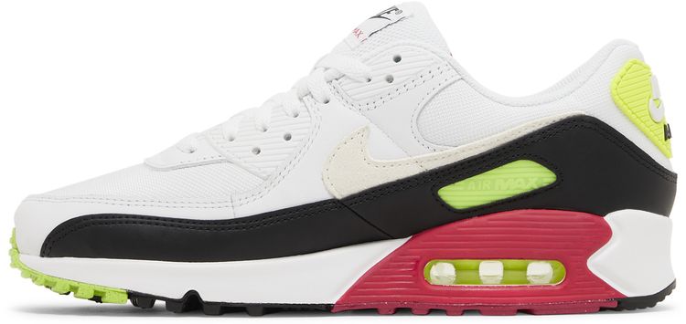 Nike Air Max 90 White Volt Rush Pink