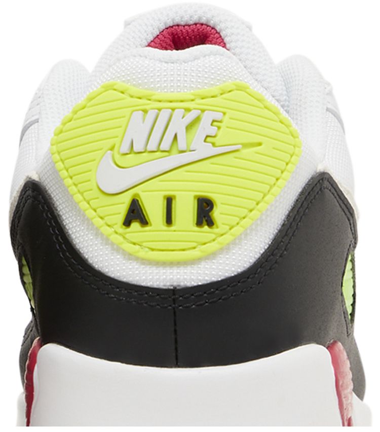Nike Air Max 90 White Volt Rush Pink