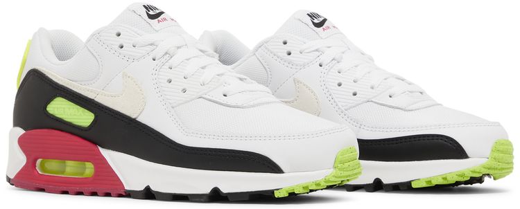 Nike Air Max 90 White Volt Rush Pink