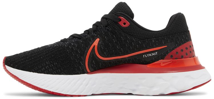 Nike Wmns React Infinity Run Flyknit 3 Black University Red