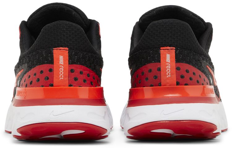 Nike Wmns React Infinity Run Flyknit 3 Black University Red