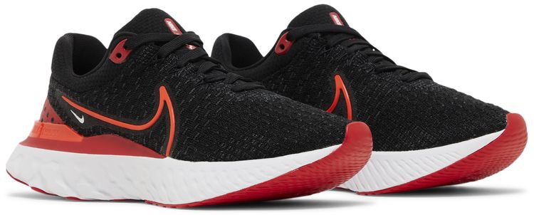 Nike Wmns React Infinity Run Flyknit 3 Black University Red