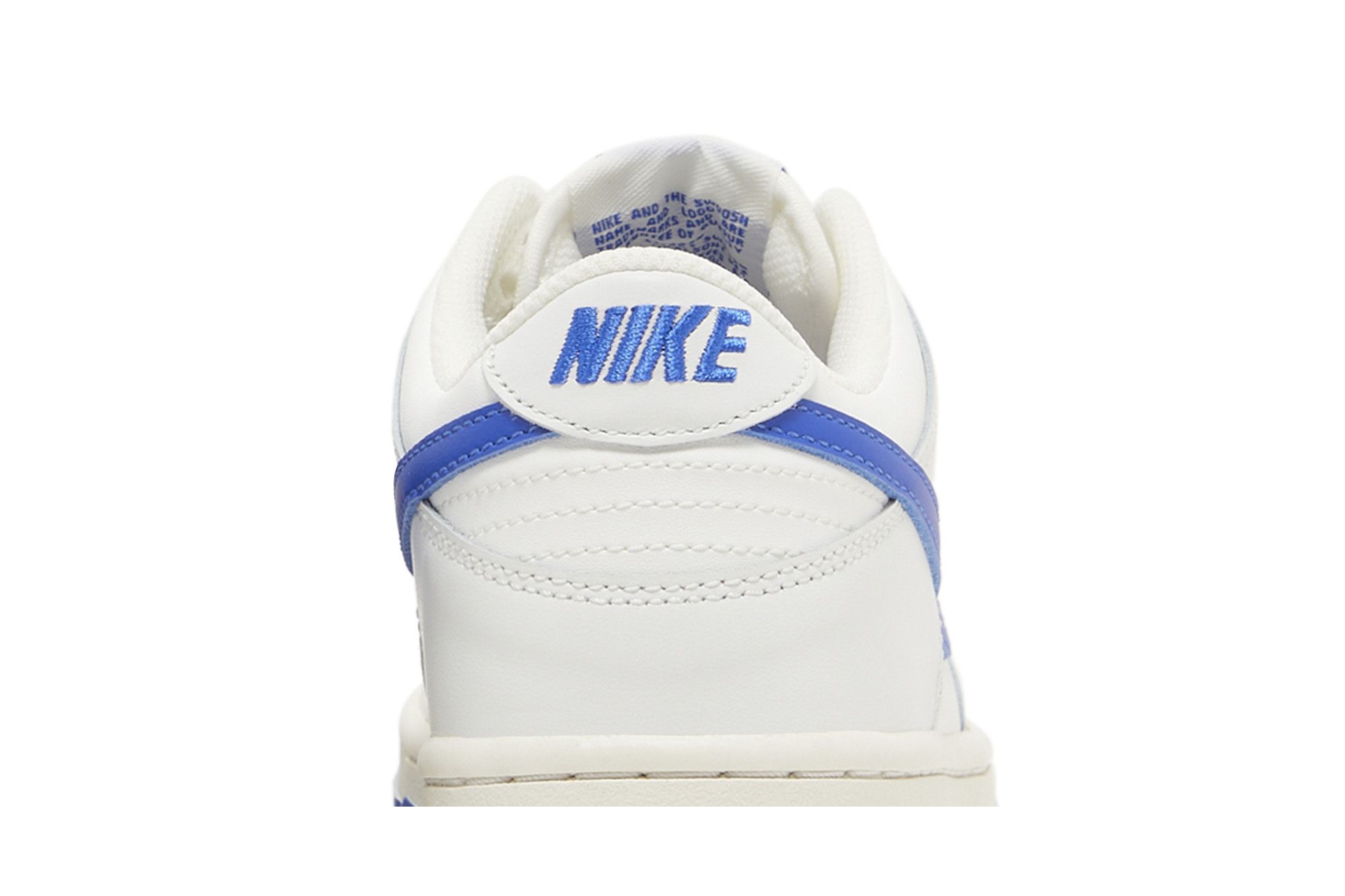 Size 3.5 Dunk Low GS 'Summit White Hyper Royal'
