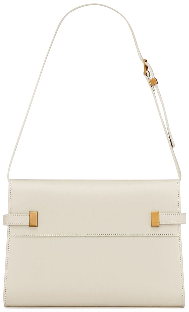 Saint Laurent Manhattan Small Shoulder Bag Soft Cream