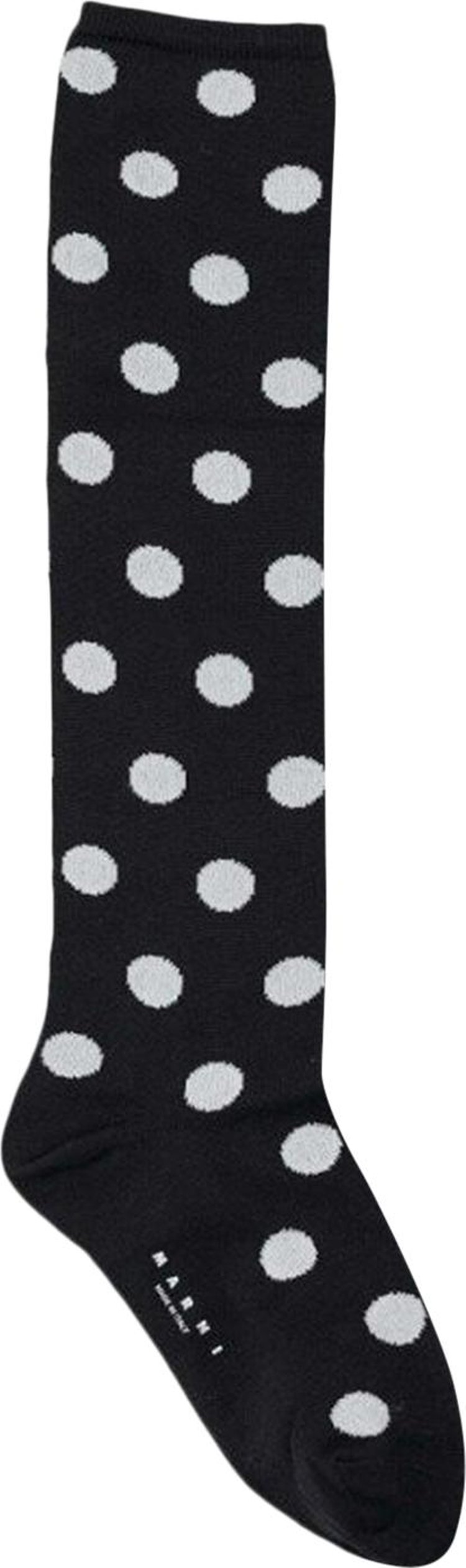 Marni Techno Dot Socks 'Black'