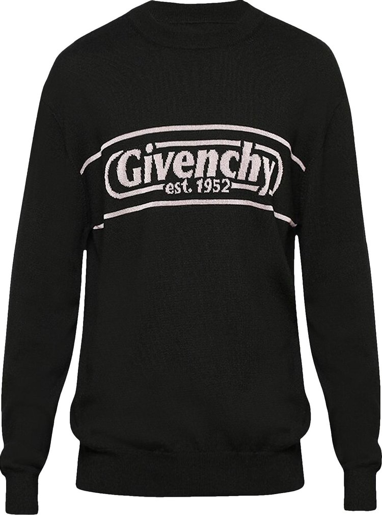 Givenchy Merino Crewneck 'Black/Pink'