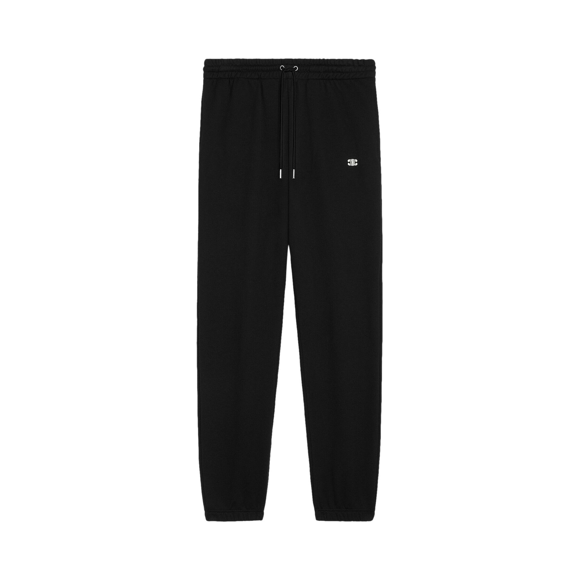 Buy CELINE Triomphe Track Pants 'Black/White' - 2Z551450I