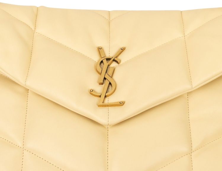Buy Saint Laurent Leather Medium Puffer Bag 