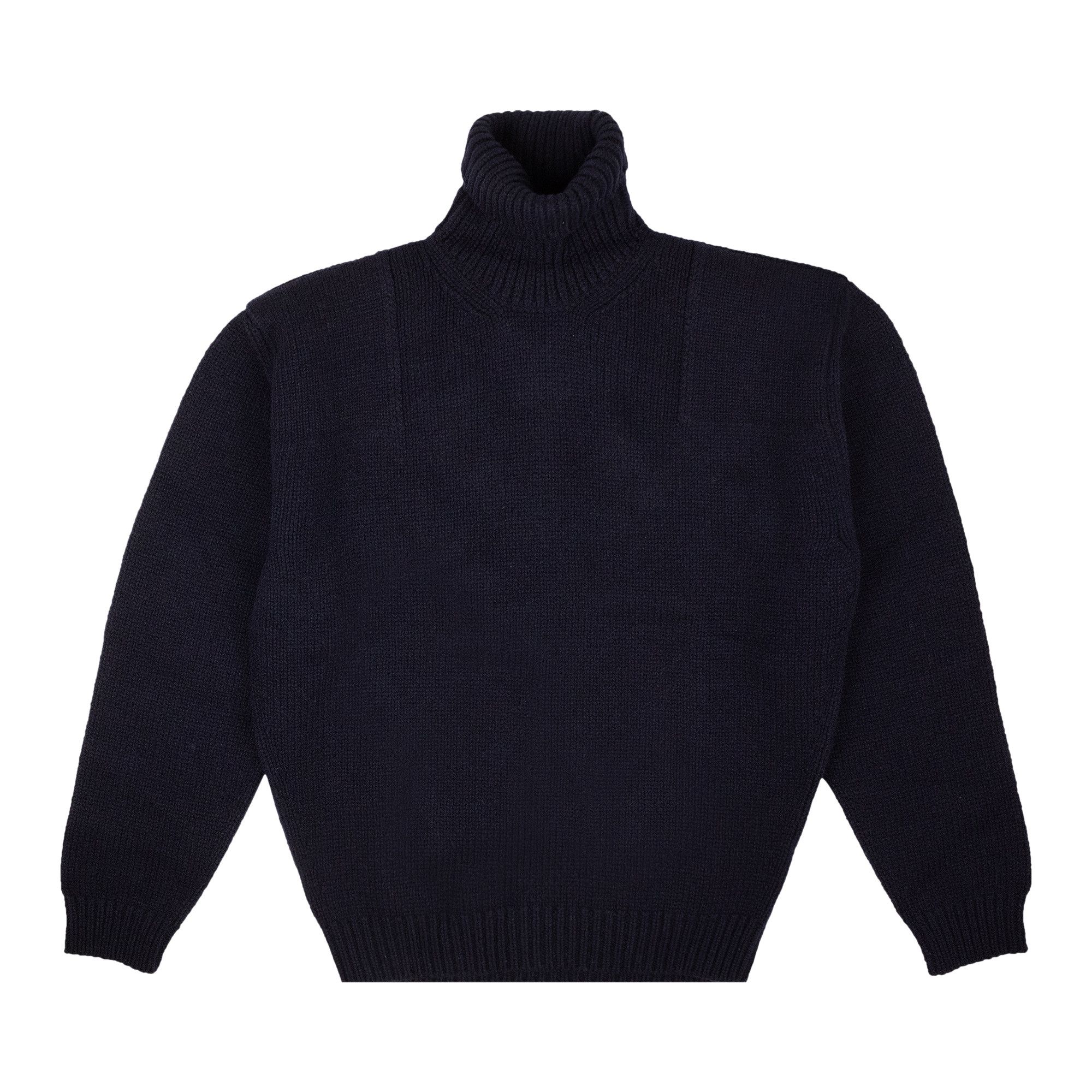 Buy Prada Shetland Turtleneck Sweater Blue UMR526 11IO F0008
