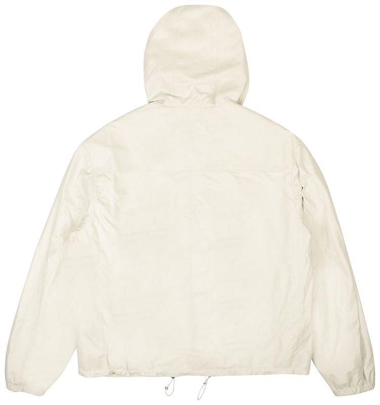 Prada Nappa Hooded Leather Jacket White
