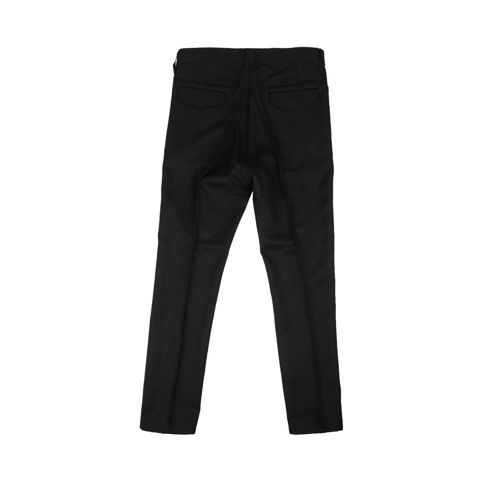 Buy Junya Watanabe Polyester Side Seam Pants 'Black' - WJ