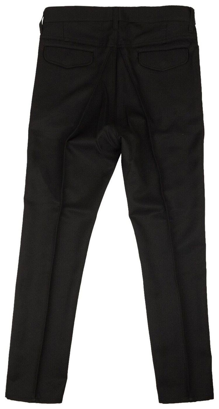 Junya Watanabe Polyester Side Seam Pants Black