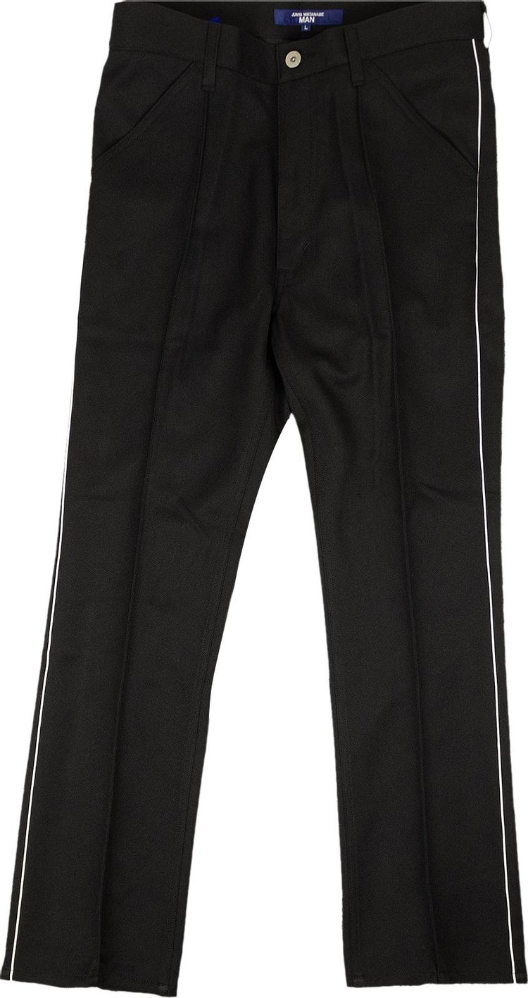 Junya Watanabe Polyester Side Seam Pants 'Black'