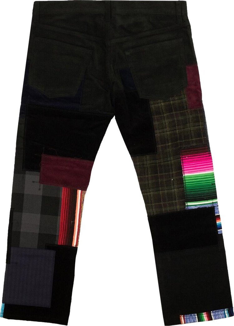 Junya Watanabe Corduroy Patchwork Pants Multicolor