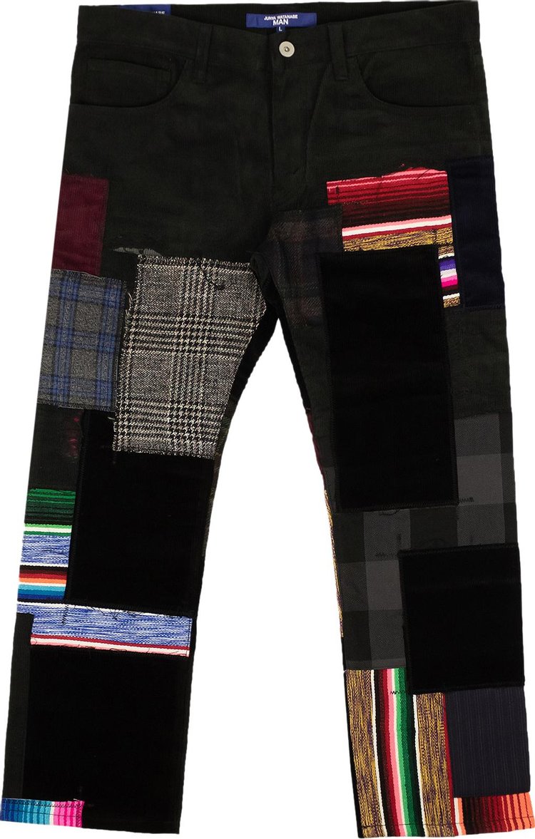 Junya Watanabe Corduroy Patchwork Pants 'Multicolor'