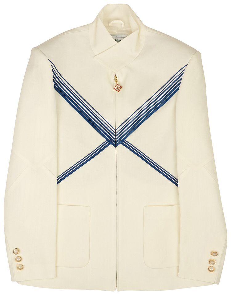 Casablanca Envelope Jacket Off White