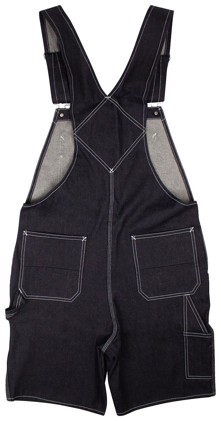 Amiri Bermuda Overalls Black