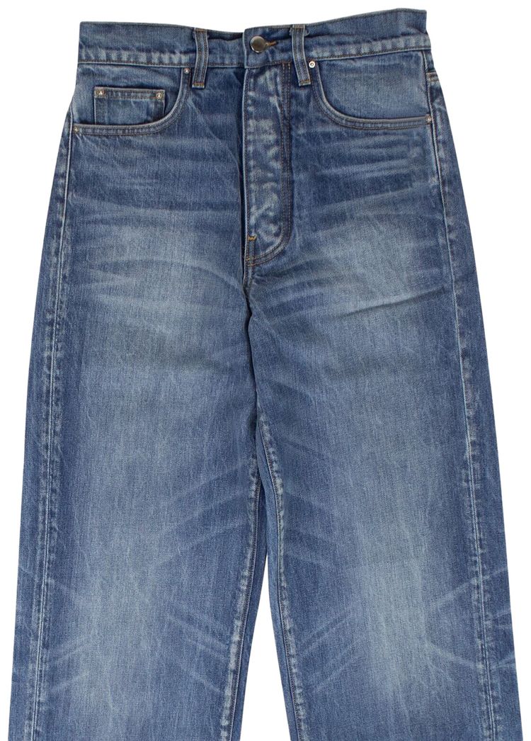 Amiri Baggy Jeans Blue